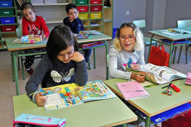 Escolares del CP Lorenzo Goicoa