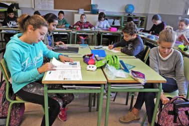 Escolares del CP Lorenzo Goicoa