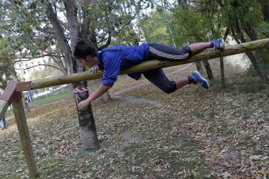 Pamplona acogió este domingo el 'Gladiator's Day', carrera de obstáculos de la Liga OCRA y puntuable para el próximo Europeo