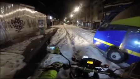 Una impresionante granizada colapsa Bogotá