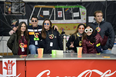 Fotos de la Carpa Universitaria 2017 en la Ciudad Deportiva Amaya, en Pamplona.