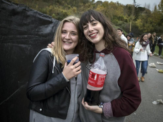Fotos de la Carpa Universitaria 2017 en la Ciudad Deportiva Amaya, en Pamplona.