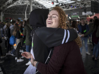 Fotos de la Carpa Universitaria 2017 en la Ciudad Deportiva Amaya, en Pamplona.