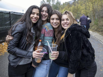 Fotos de la Carpa Universitaria 2017 en la Ciudad Deportiva Amaya, en Pamplona.
