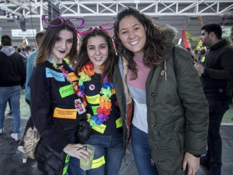 Fotos de la Carpa Universitaria 2017 en la Ciudad Deportiva Amaya, en Pamplona.