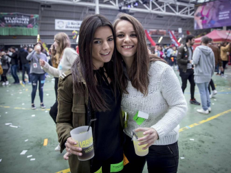 Fotos de la Carpa Universitaria 2017 en la Ciudad Deportiva Amaya, en Pamplona.