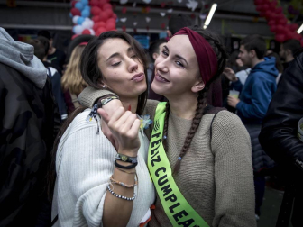 Fotos de la Carpa Universitaria 2017 en la Ciudad Deportiva Amaya, en Pamplona.