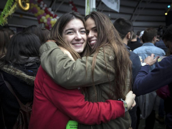 Fotos de la Carpa Universitaria 2017 en la Ciudad Deportiva Amaya, en Pamplona.
