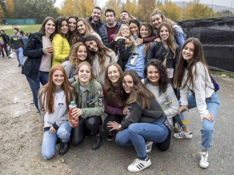 Fotos de la Carpa Universitaria 2017 en la Ciudad Deportiva Amaya, en Pamplona.