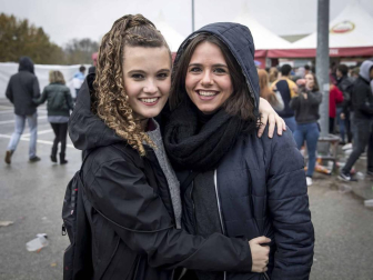 Fotos de la Carpa Universitaria 2017 en la Ciudad Deportiva Amaya, en Pamplona.