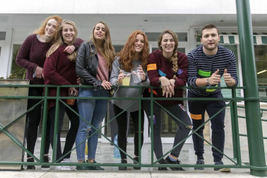 Fotos de la Carpa Universitaria 2017 en la Ciudad Deportiva Amaya, en Pamplona.