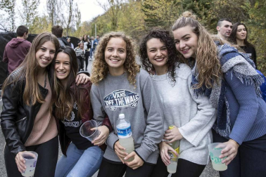 Fotos de la Carpa Universitaria 2017 en la Ciudad Deportiva Amaya, en Pamplona.