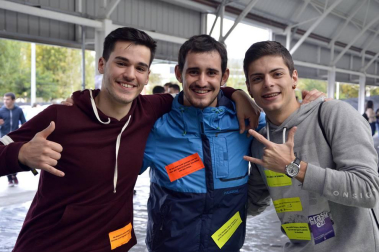 Fotos de la Carpa Universitaria 2017 en la Ciudad Deportiva Amaya, en Pamplona.