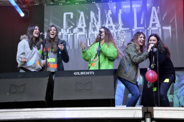 Fotos de la Carpa Universitaria 2017 en la Ciudad Deportiva Amaya, en Pamplona.