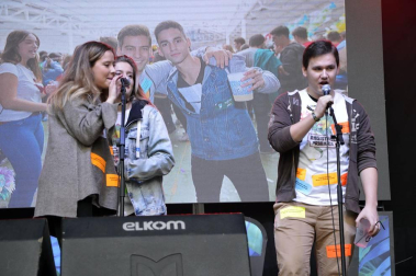 Fotos de la Carpa Universitaria 2017 en la Ciudad Deportiva Amaya, en Pamplona.