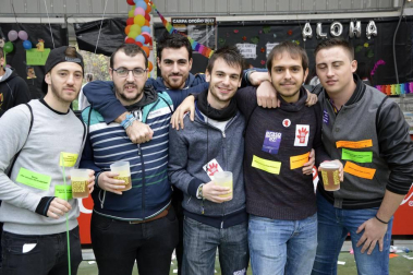 Fotos de la Carpa Universitaria 2017 en la Ciudad Deportiva Amaya, en Pamplona.