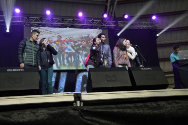 Fotos de la Carpa Universitaria 2017 en la Ciudad Deportiva Amaya, en Pamplona.