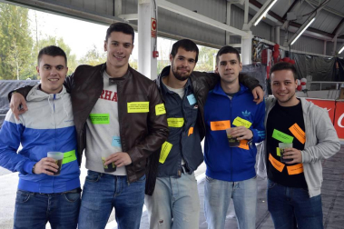 Fotos de la Carpa Universitaria 2017 en la Ciudad Deportiva Amaya, en Pamplona.