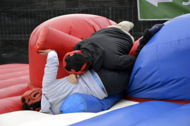 Fotos de la Carpa Universitaria 2017 en la Ciudad Deportiva Amaya, en Pamplona.