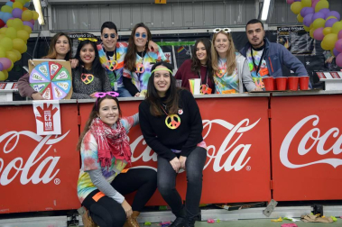 Fotos de la Carpa Universitaria 2017 en la Ciudad Deportiva Amaya, en Pamplona.