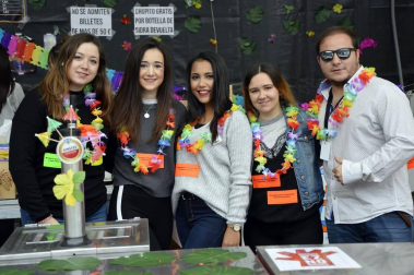 Fotos de la Carpa Universitaria 2017 en la Ciudad Deportiva Amaya, en Pamplona.