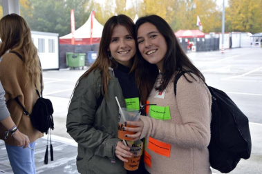 Fotos de la Carpa Universitaria 2017 en la Ciudad Deportiva Amaya, en Pamplona.