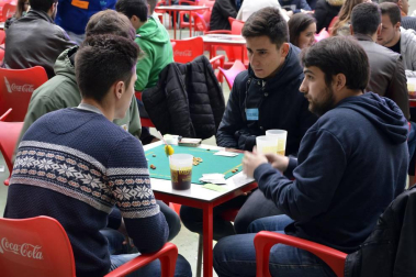 Fotos de la Carpa Universitaria 2017 en la Ciudad Deportiva Amaya, en Pamplona.