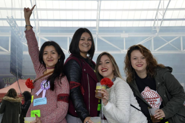 Fotos de la Carpa Universitaria 2017 en la Ciudad Deportiva Amaya, en Pamplona.