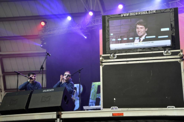 Fotos de la Carpa Universitaria 2017 en la Ciudad Deportiva Amaya, en Pamplona.