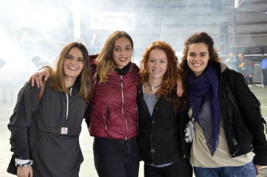 Fotos de la Carpa Universitaria 2017 en la Ciudad Deportiva Amaya, en Pamplona.