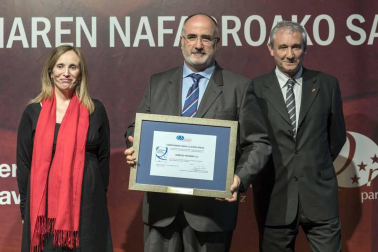 Acto de entrega de los Premios a la Excelencia que otorga la Fundación Navarra para la Excelencia.