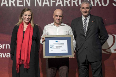 Acto de entrega de los Premios a la Excelencia que otorga la Fundación Navarra para la Excelencia.