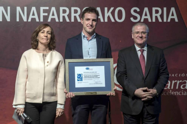 Acto de entrega de los Premios a la Excelencia que otorga la Fundación Navarra para la Excelencia.