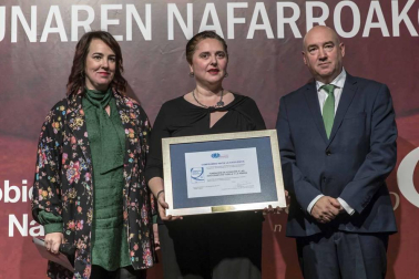 Acto de entrega de los Premios a la Excelencia que otorga la Fundación Navarra para la Excelencia.