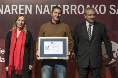 Acto de entrega de los Premios a la Excelencia que otorga la Fundación Navarra para la Excelencia.