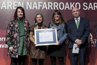 Acto de entrega de los Premios a la Excelencia que otorga la Fundación Navarra para la Excelencia.
