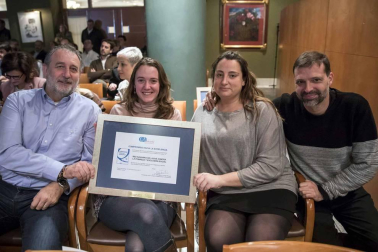 Acto de entrega de los Premios a la Excelencia que otorga la Fundación Navarra para la Excelencia.