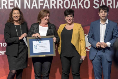 Acto de entrega de los Premios a la Excelencia que otorga la Fundación Navarra para la Excelencia.