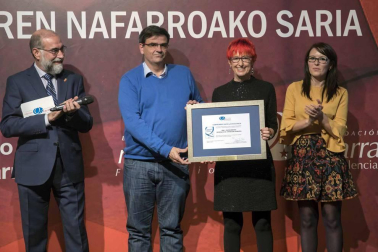 Acto de entrega de los Premios a la Excelencia que otorga la Fundación Navarra para la Excelencia.
