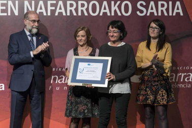 Acto de entrega de los Premios a la Excelencia que otorga la Fundación Navarra para la Excelencia.