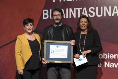 Acto de entrega de los Premios a la Excelencia que otorga la Fundación Navarra para la Excelencia.