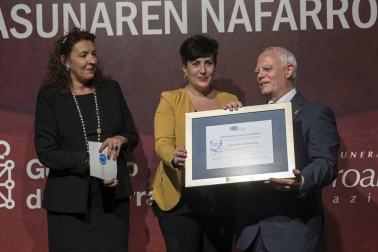 Acto de entrega de los Premios a la Excelencia que otorga la Fundación Navarra para la Excelencia.