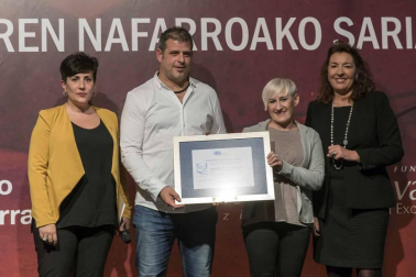 Acto de entrega de los Premios a la Excelencia que otorga la Fundación Navarra para la Excelencia.
