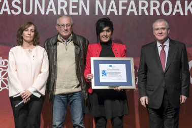 Acto de entrega de los Premios a la Excelencia que otorga la Fundación Navarra para la Excelencia.