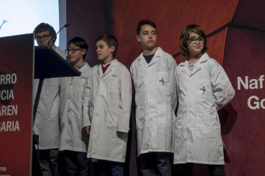 Acto de entrega de los Premios a la Excelencia que otorga la Fundación Navarra para la Excelencia.