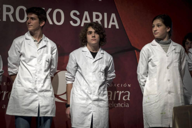 Acto de entrega de los Premios a la Excelencia que otorga la Fundación Navarra para la Excelencia.