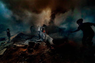 El fotógrafo 'freelance' Ricardo García Vilanova expone en Baluarte medio centenar de fotografías sobre el inicio del conflicto en Siria, en 2011, cómo ha evolucionado y su expansión a Irak y Libia. Primeros planos para intentar no sentirlos lejos.