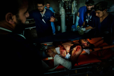 El fotógrafo 'freelance' Ricardo García Vilanova expone en Baluarte medio centenar de fotografías sobre el inicio del conflicto en Siria, en 2011, cómo ha evolucionado y su expansión a Irak y Libia. Primeros planos para intentar no sentirlos lejos.