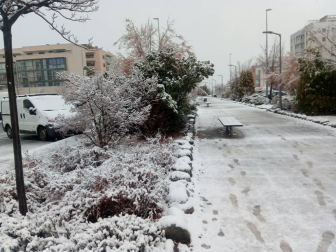 Fotos de la nieve enviadas por los lectores