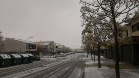 Fotos de la nieve enviadas por los lectores